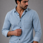 Luxury Denim Shirt